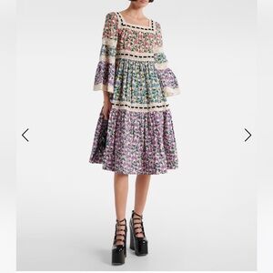 Marc Jacobs Runway Floral Prairie Dress